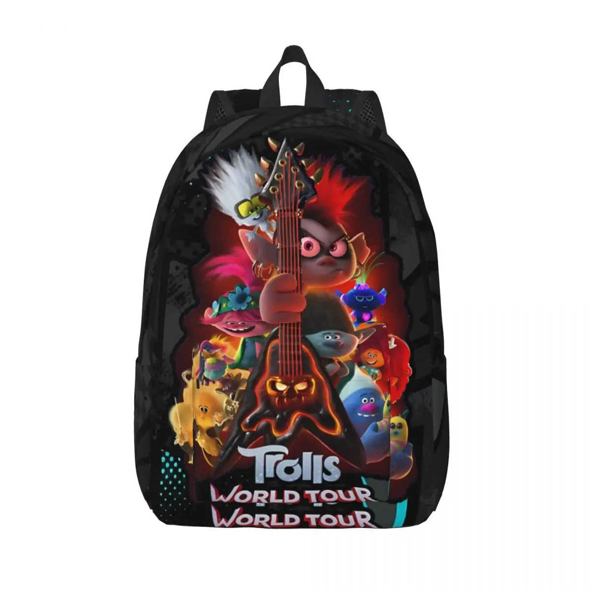 Adjustable Strap Killer Daypack For Work Retro Washable Trolls Band Together Female Children's Bags Back To School Gift