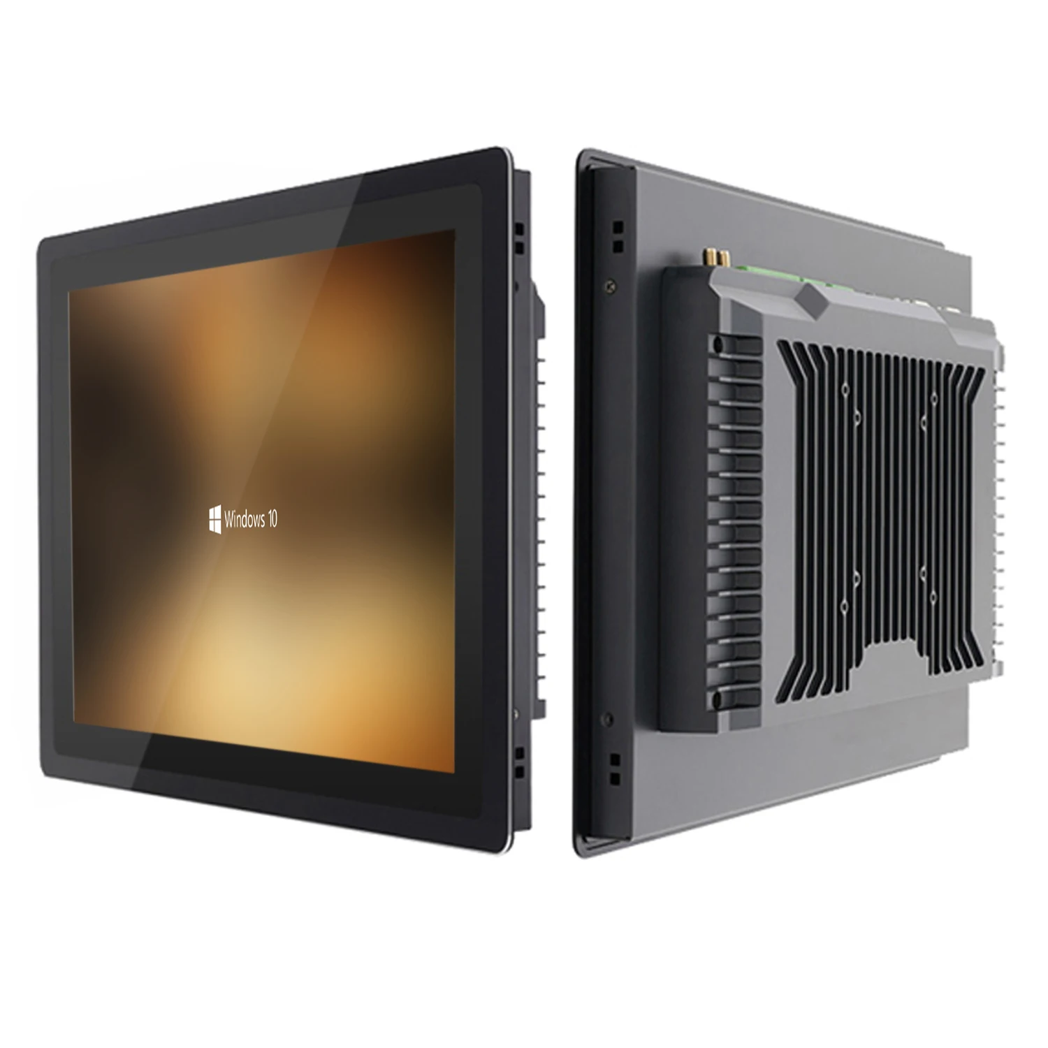

15 inch industrial all-in-one pc with capacitive touch screen core i3 panel pc computer wifi rs232 com for win10 pro 1024x768