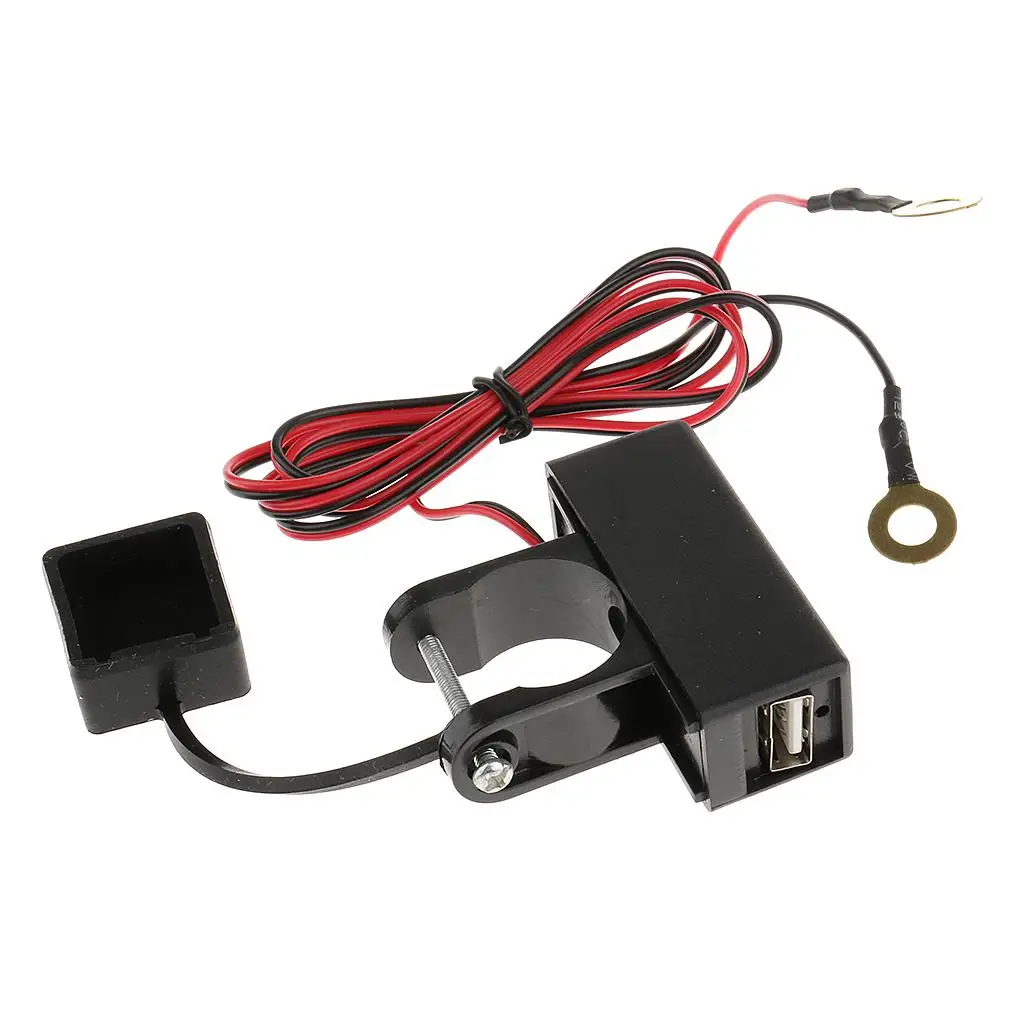 

12V-80V Motorcycle USB Powerport Charger for Smartphone Android