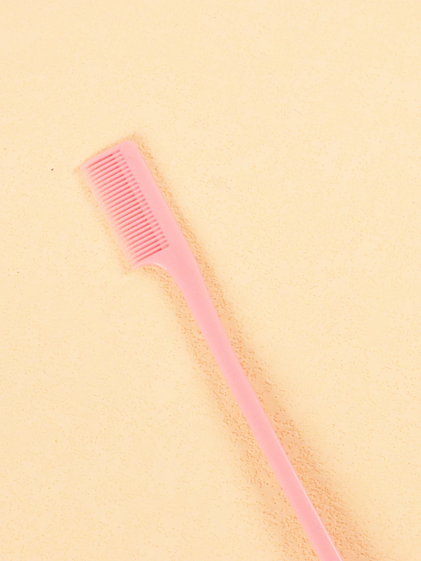 مجموعة مشط مكونة من 3 قطع، مشط ذيل الفئران البلاستيكي السميك، فرشاة نايلون ثلاثية، فرشاة تحكم في الحواف خاصة بشعر مستعار حقيقي