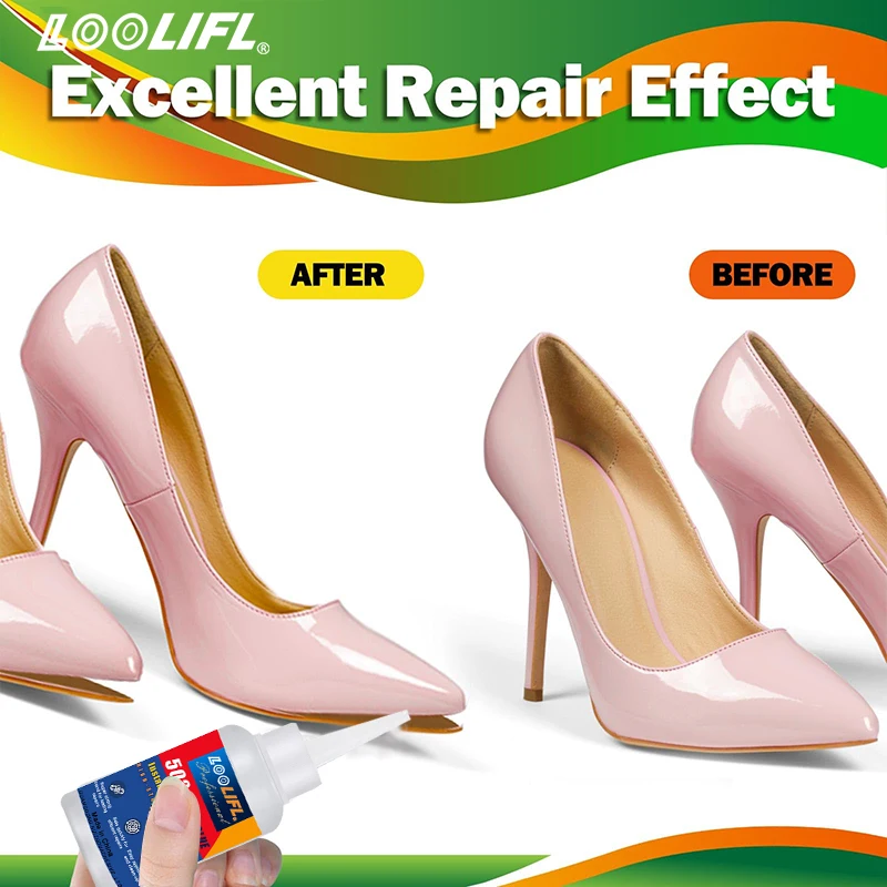 LOOLIFL Strong Shoe Repair Glue Soft Adhesive Worn Shoes Boot Sole BondMulti-Purpose Waterproof Repairing Liquid Tool GLUE 20ml - Image 5