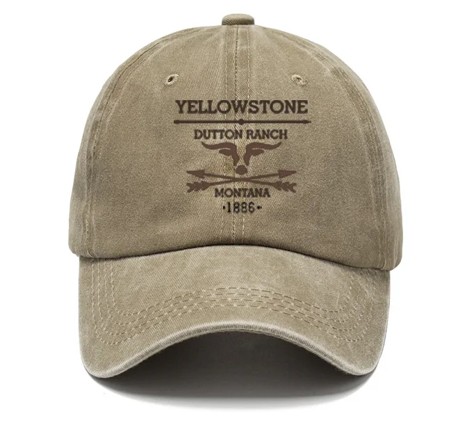 Klassische gewaschene Baseballkappe, verstellbare bedruckte Mütze für Männer und Frauen, Sport-Golf-Stil, lässige, bequeme Outdoor-Kappe – Detail 3