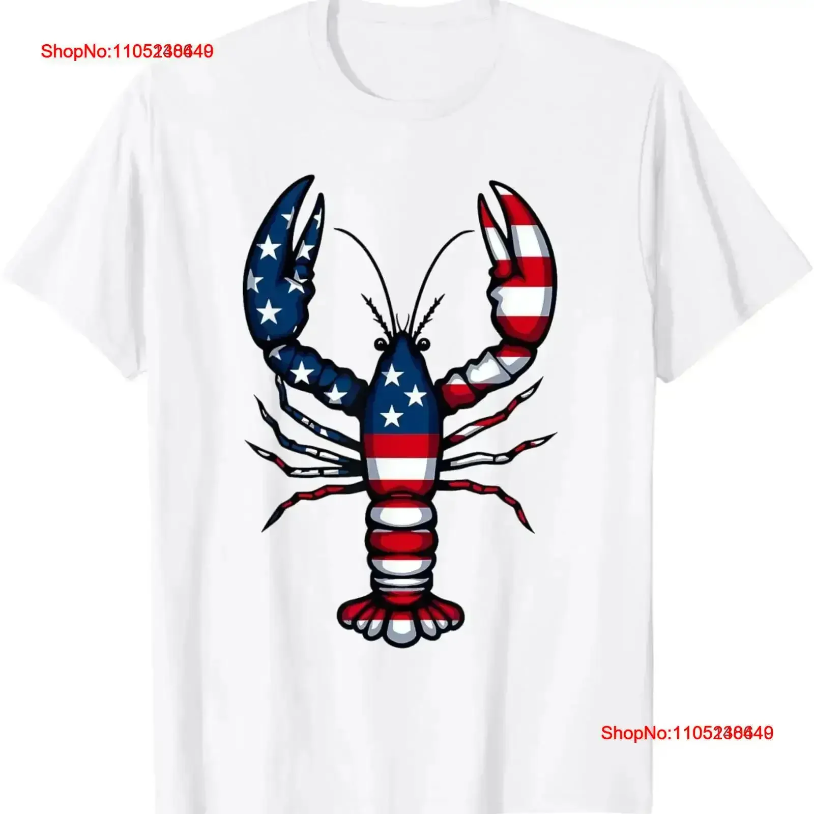 USA Flag Crawfish Season 4Th Of July Boil Party Adult S 4XL T Shirt vintage Washed Casual Stretched Top For Everyday Wear