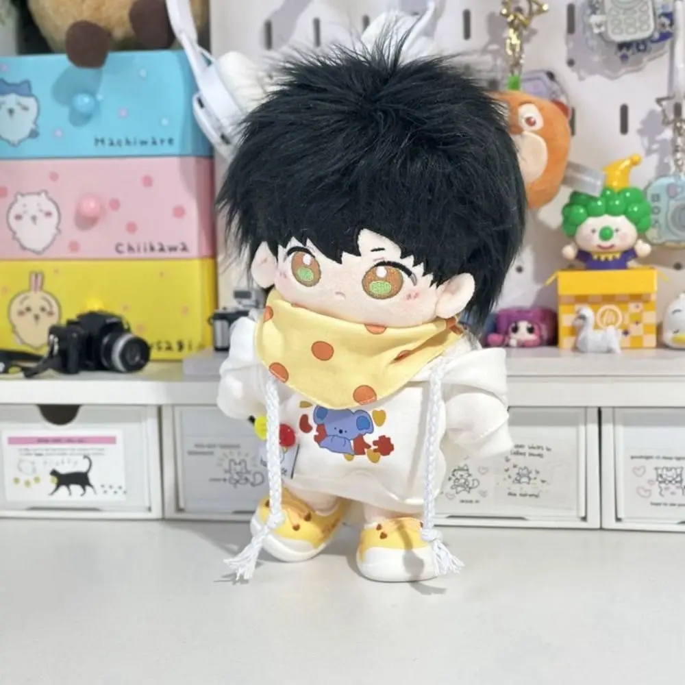 

Dress Up Cotton Doll Clothes Suit Fashion Doll Clothes Multicolor Lovely No Attribute Doll Clothes 20cm Cotton Doll