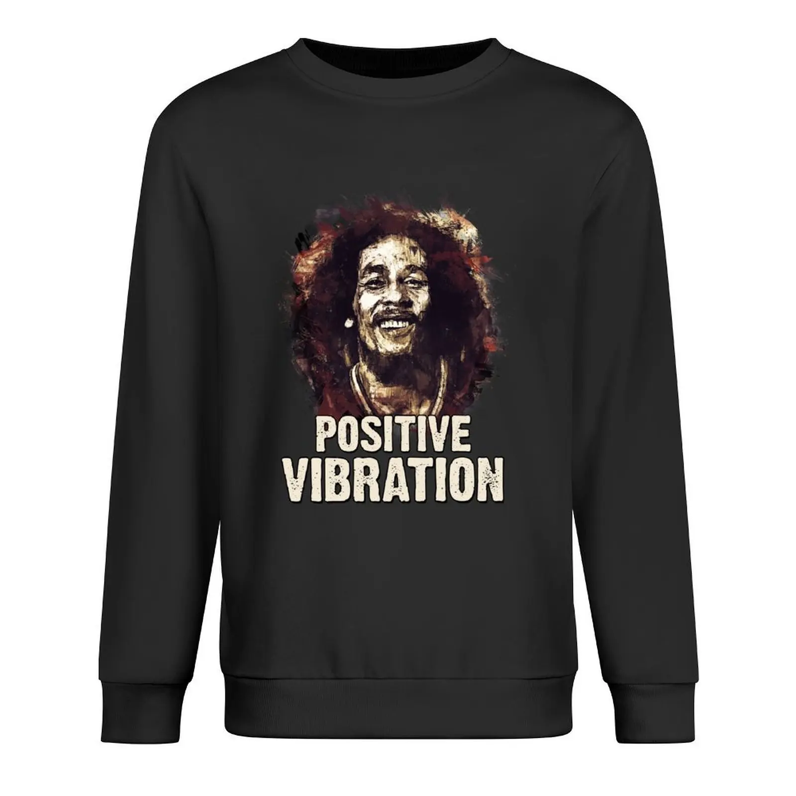 

Positive Vibration Pullover mens clothing korean style clothes autumn clothes winter clothes sweatshirt for men