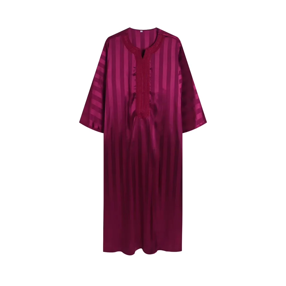 

Традиционный марокканский этнический мужской халат, модный, элегантный, уникальный халат в стиле ретро, повседневный свободный мужской халат