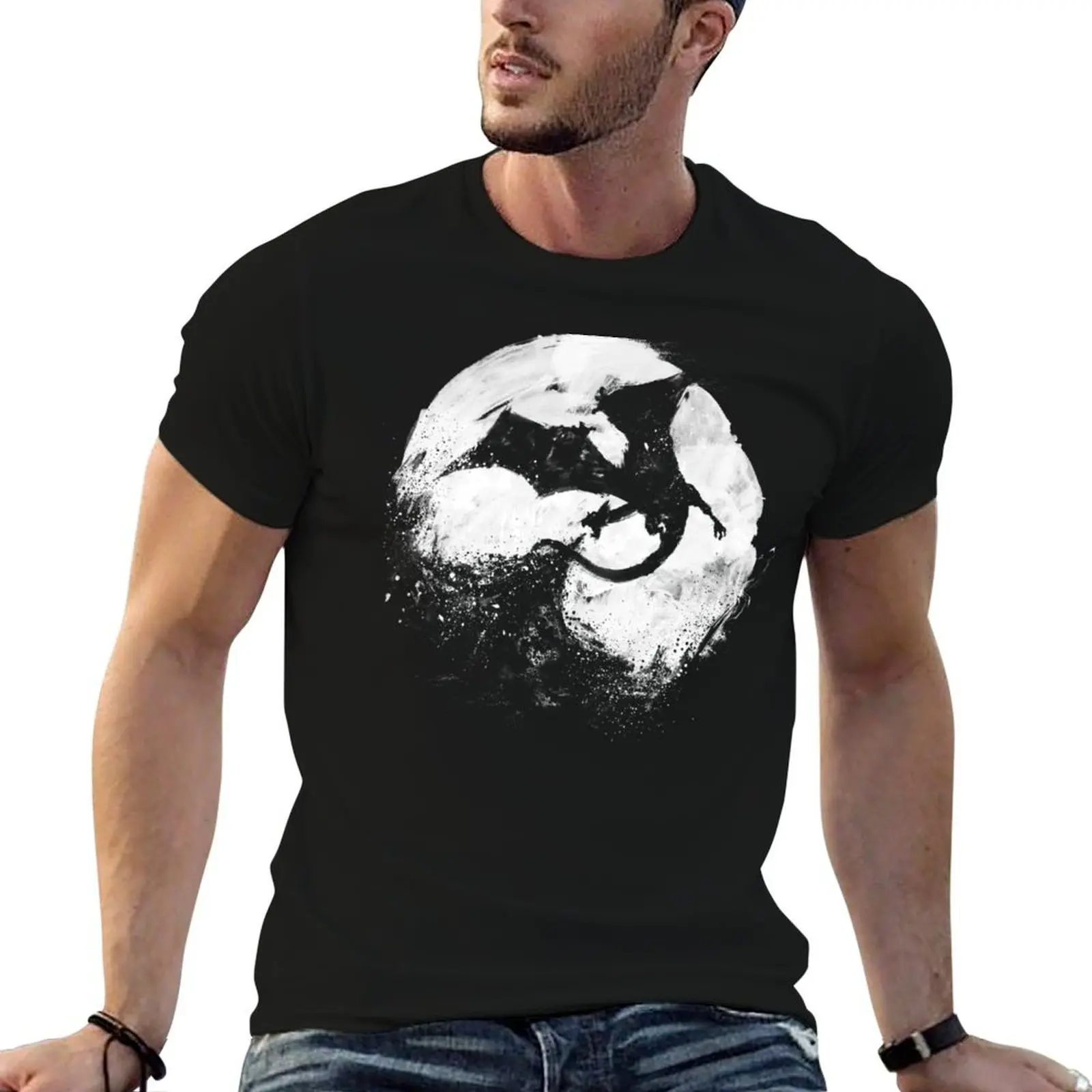 Midnight Desolation T-Shirt Casual Trendy Streetwear Tee Shirt