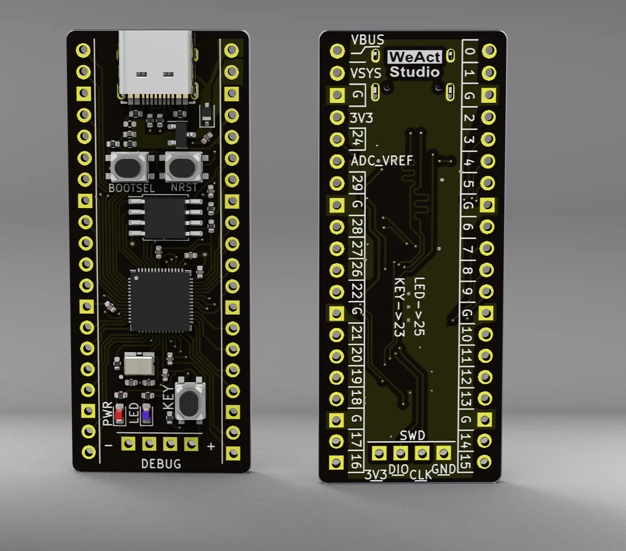 Scheda Pico RP2040 microcomputer Dual-Core ARM a bassa potenza processore ad alte prestazioni Cortex-M0 + Micorpython