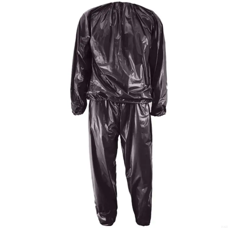 

340F 1 Set Training Suit Long Sleeve Fitness Top & Pants For Active