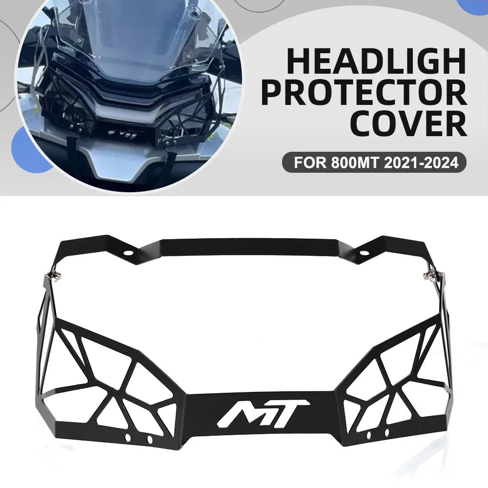 

2024 800MT Front Headlight Grille Guard Cover Protector Decorative headlamp Net For CFMOTO 800MT 2021 2022 2023 800 MT 800-MT
