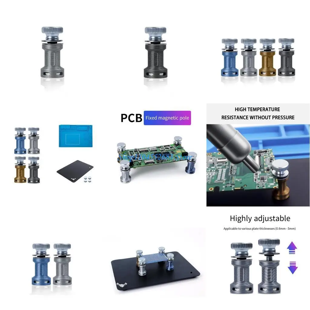 

Y6GD Permanent Stand With Soldering Iron Rest Modifiable For Various PCB Thicknesses