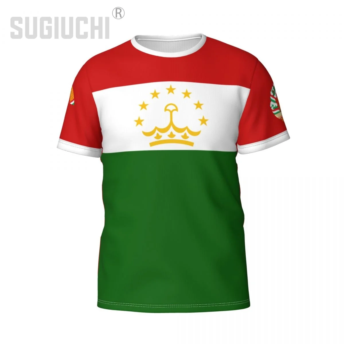 Custom Name Number Tajikistan Flag Emblem 3D T-shirts For Men Women Tees jersey team Clothes Soccer Football Fans Gift T shirt