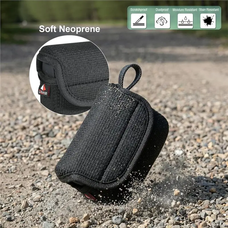 TXESIGN Protective Cover With Hook And Loop Strap Dustproof Storage Bag Carrying Case For Go 5 Speaker For GO5/GO4/GO2