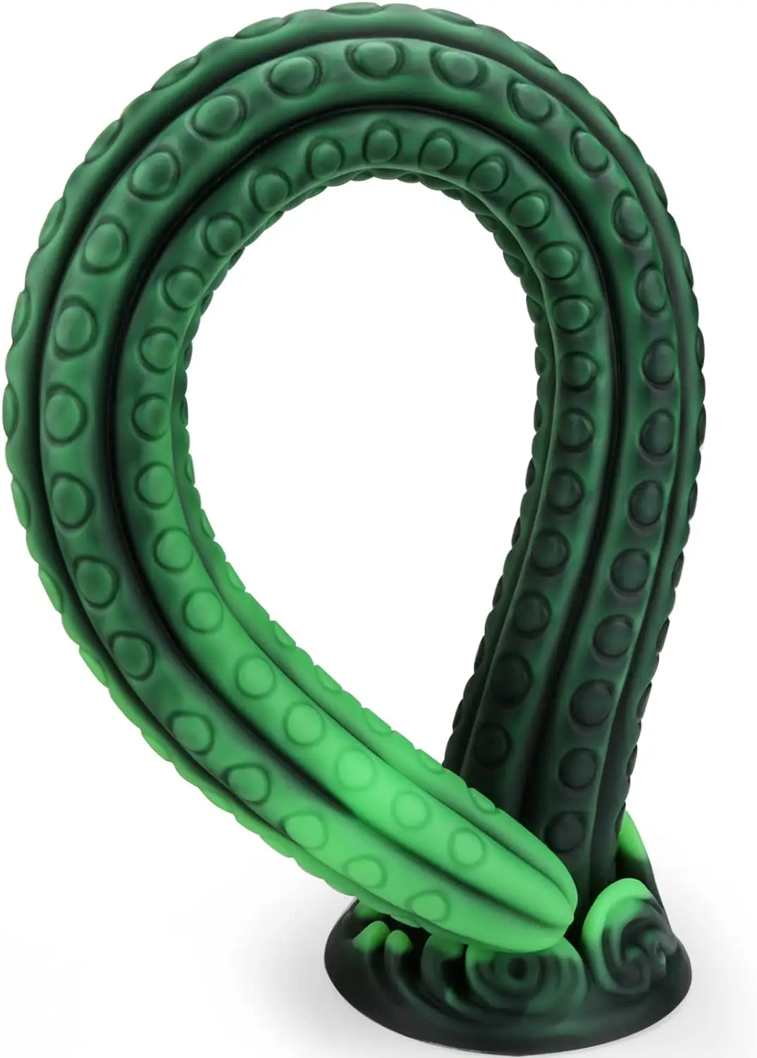 Super Anal Butt Plug Trainer, 20.5 Extra Long Dildos Dilator Soft Flexible Liquid Silicone Dragon Dildos with Strong Suction C