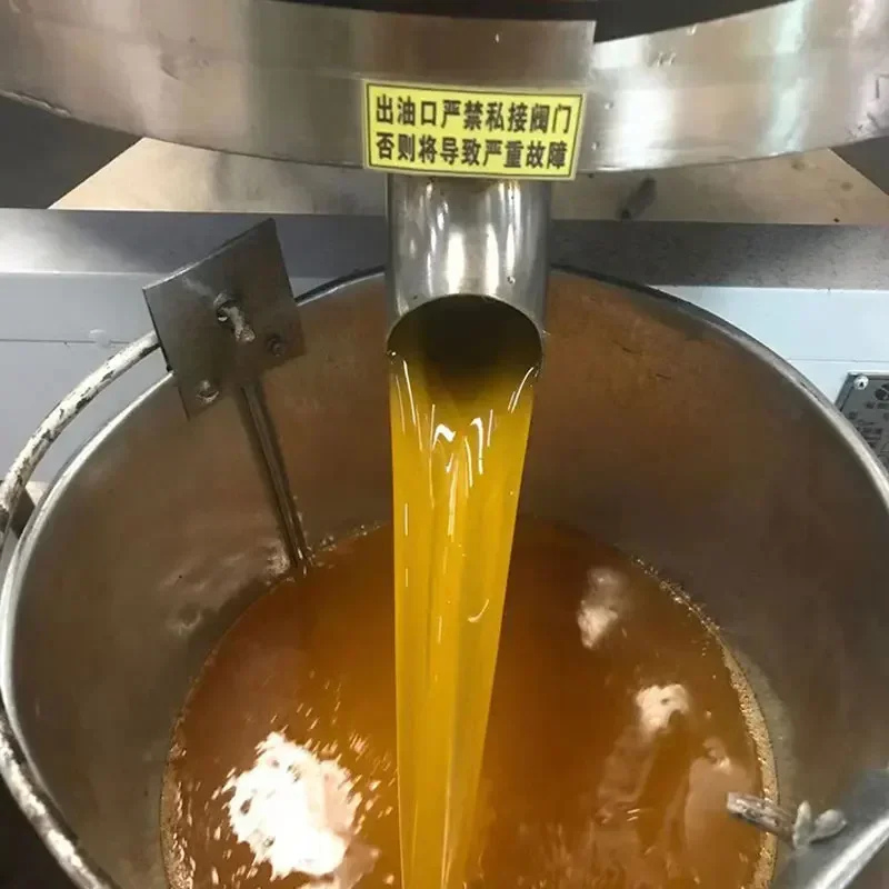 LL Automatic Commercial Rapeseed Peanut Oil Press Multifunctional Soybean Walnut Large Spiral Oil Press Machine