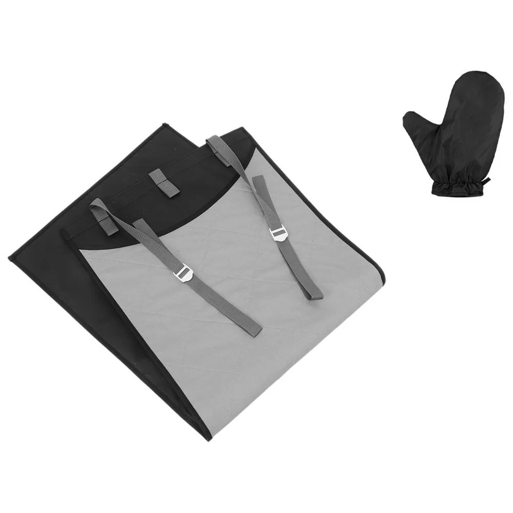 

1Set Portable Ironing Pad Heat Resistant Foldable Over The Door Ironing Mat for Travel Home Use Steamer Board Compact Iron