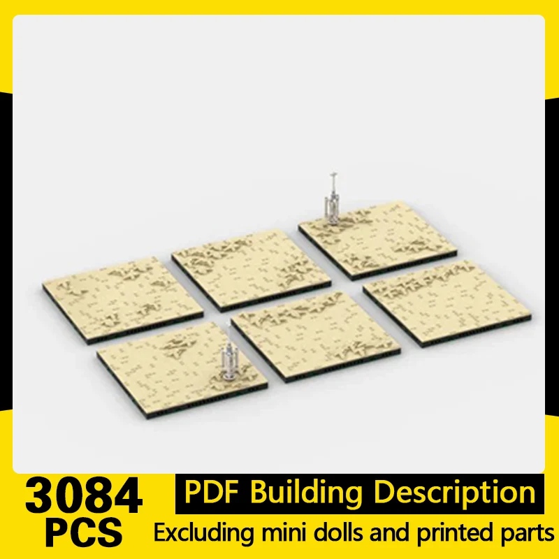 Star Movies Model MOC Building Bricks Desert Wasteland Terrain Modular Technology Gifts Holiday Assemble Children Toys Suit