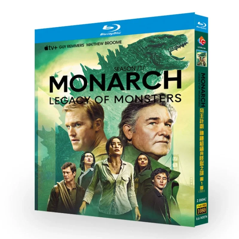 

Monarch Legacy of Monsters, Сезон 1, 2023, Blu-ray диск