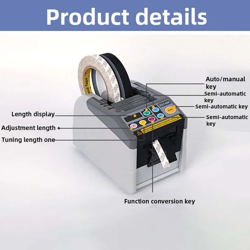 Automatic Tape Cutting Machine Double-sided Tape Dispenser Adhesive Tape Ribbon Cutting Machine Packaging Machine