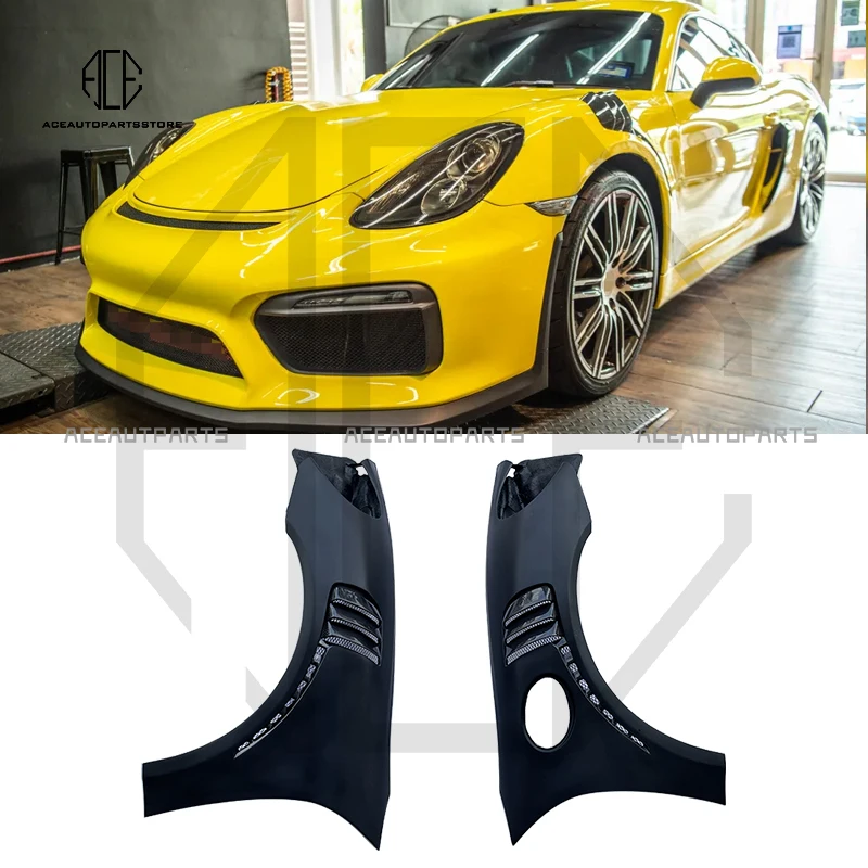 Auto Accessories RS Style Car Fenders For Porsche Cayman 981 Boxster Front Fenders