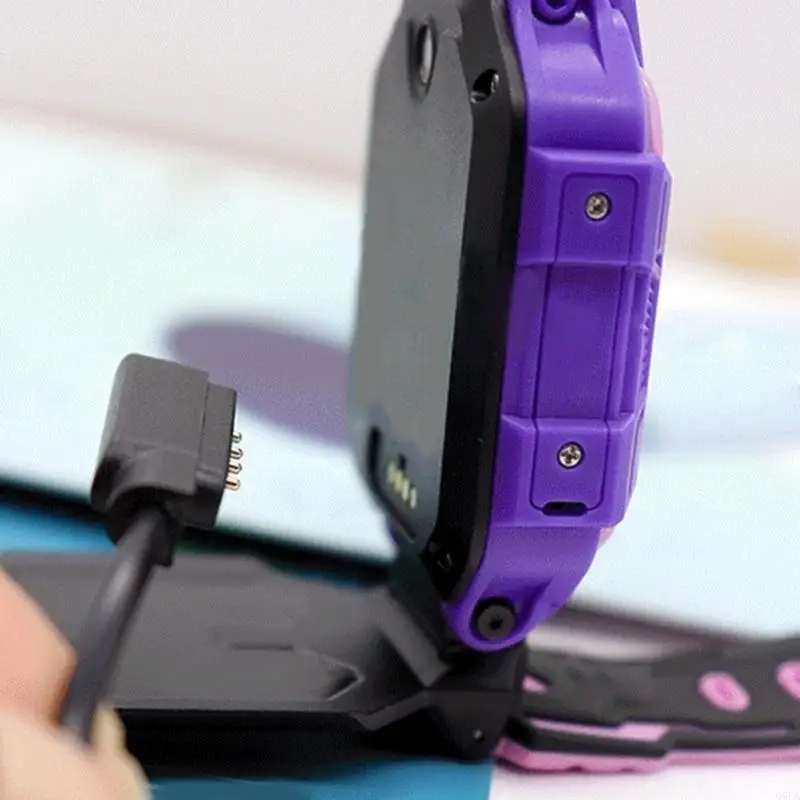 유니버설 4핀 9mm 3.0mm 스페이스 스마트워치 마그네틱 충전 케이블 USB 2.0 남성 - 4핀 마그네틱 충전기 라인 (스마트워치용)