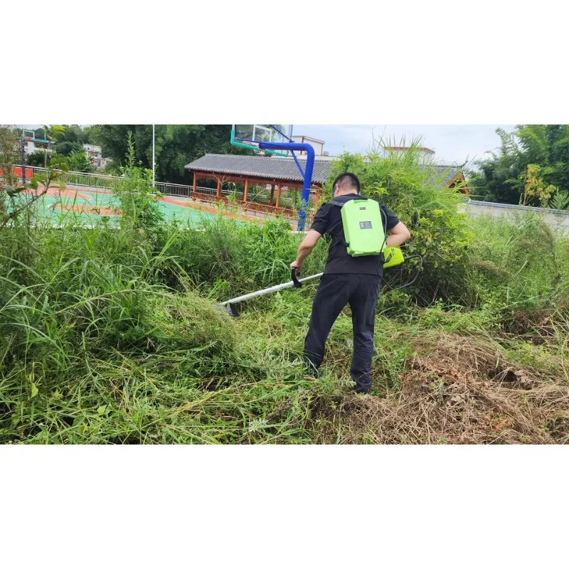 lithium battery lawn mower multifunctional gardening landscaping loose soil hoeing artifact electric weeder agricultural