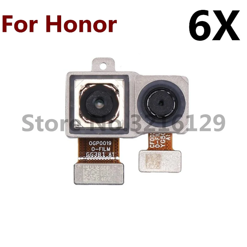 Original For Huawei Honor 10 9 9x 8 8c 8x Lite 7 7i 6x 6 Plus 5C Backside Big Main Rear Back Facing Camera Module Flex Cable