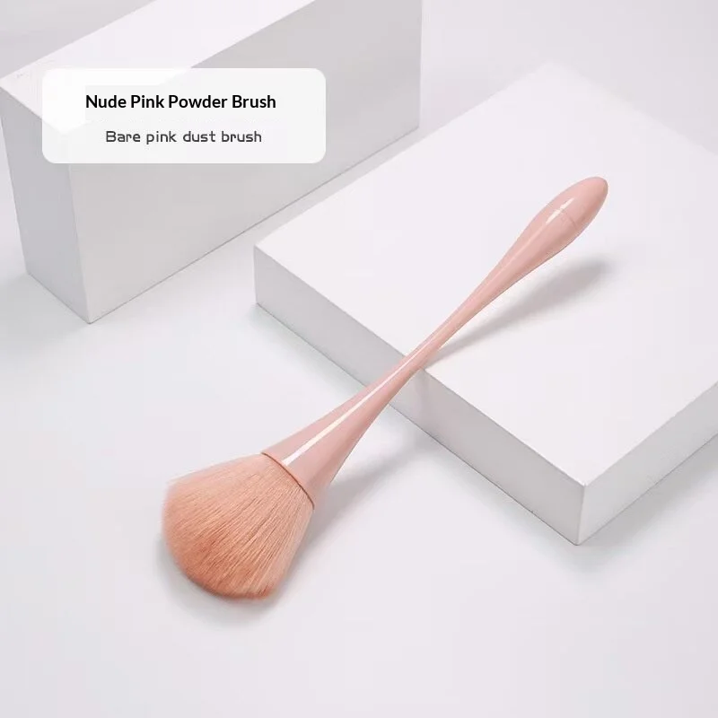 Hourglass Nail Dust Brush Soft Bristle Long Handle Manicure Powder Cleaner Makeup Cosmetic Nail Art Beauty Tool