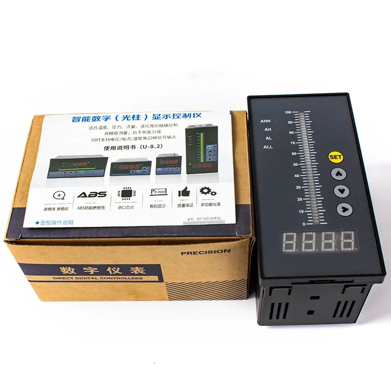 AC220V LCD Digital Display Liquid Level Indicator Water Tank Level Control System Water Sensor