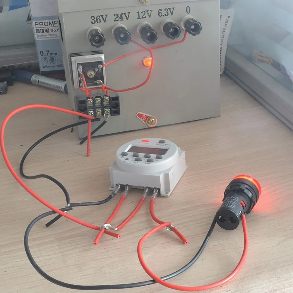 Compatible 12V CN101A Digital LCD Power Timer Programmable Time Switch Relay CN101 Timer Switch Power Timer