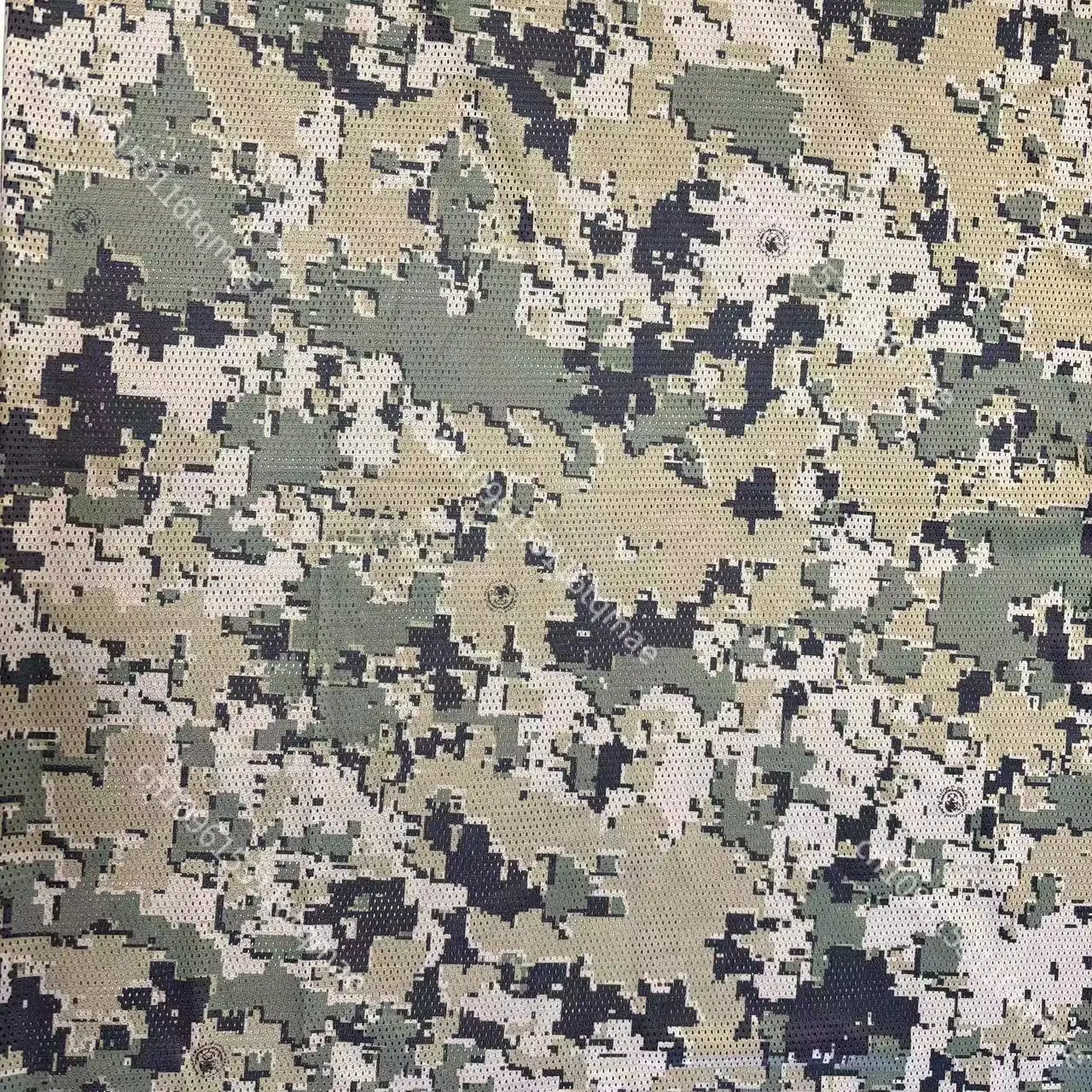 1.5m Width Lightweight US4CES Mexican Camouflage Mesh Fabric Polyester Cloth Ghillie Suit Helmets Cover Sunshade Mask Scarf DIY