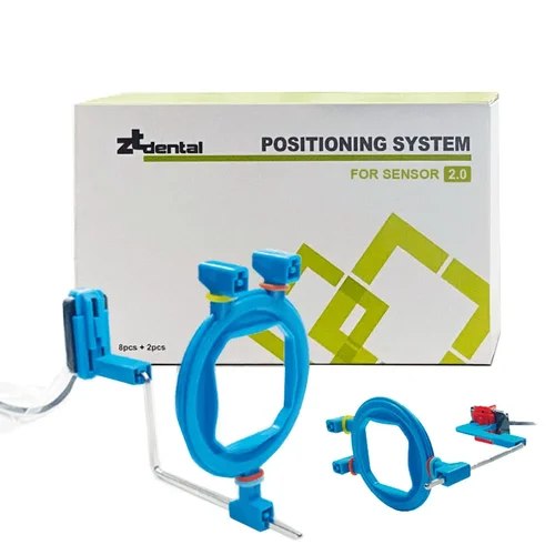 Nuevo 10 unids/set película de rayos X Dental soporte fijo Sensor de rayos X posicionador soporte completo sistema de posicionamiento de película para Senor tipo 2,0