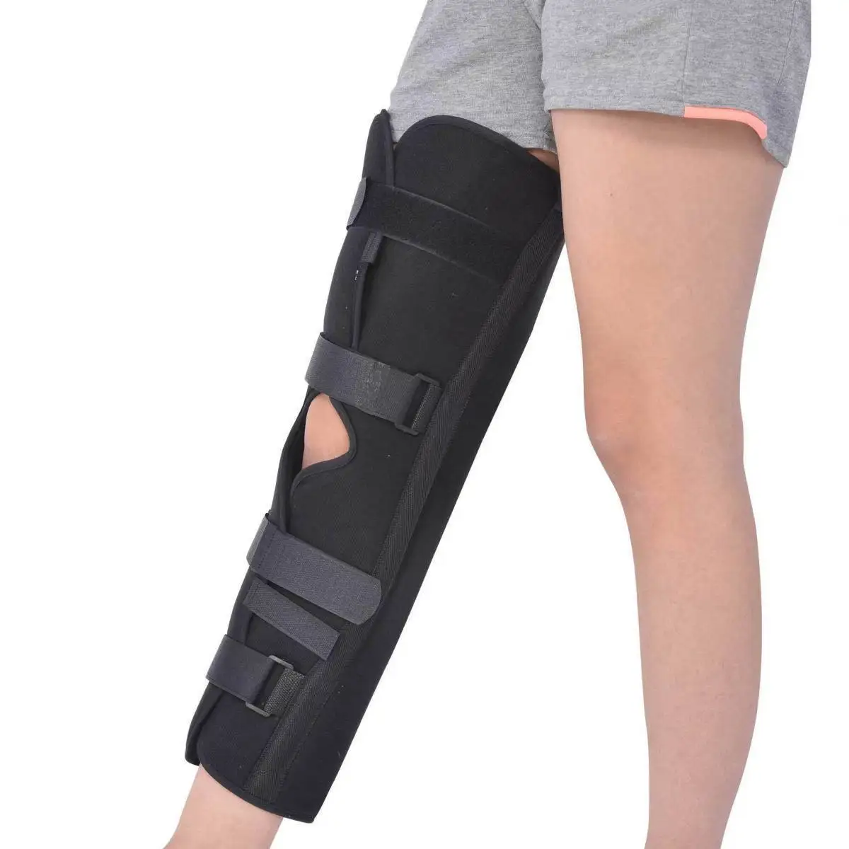 

Adult & Kids Knee Brace Support Pad Patella Knee Fixing Orthopedic Leg Posture Corrector Fractures Splint Guard For Arthritis