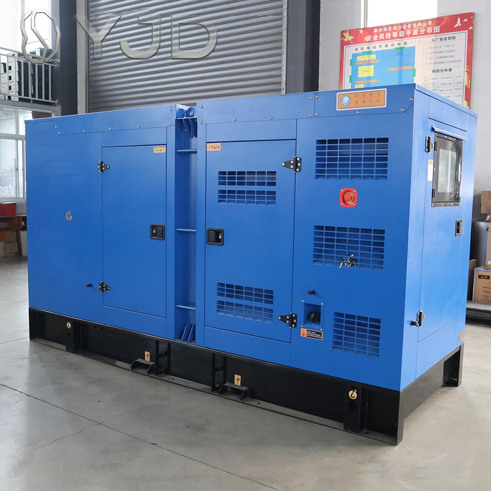 4BTA3.9G2 Power 75 Kva Silent Diesel Generators 60 kw with Auto Start System ATS Option 400v and 230v Rated Voltage
