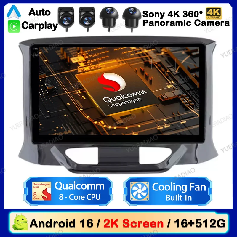 Android 16 Car Radio For Lada Xray X Ray 2015 - 2019 Mirror Link BT Carplay Multimedia Central GPS NAVI Bluetooth Car Radios DVD