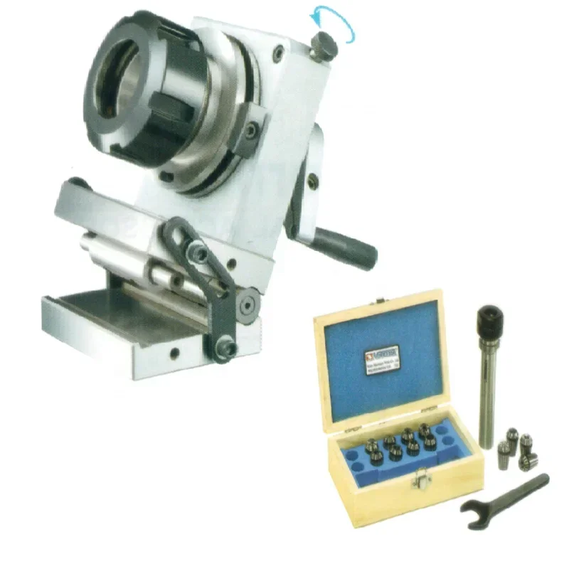 TaiWan VERTEX High Quality ER Collet Dividing Punch Grinder With Sine Plate V-PS-ER32S Precision Tool