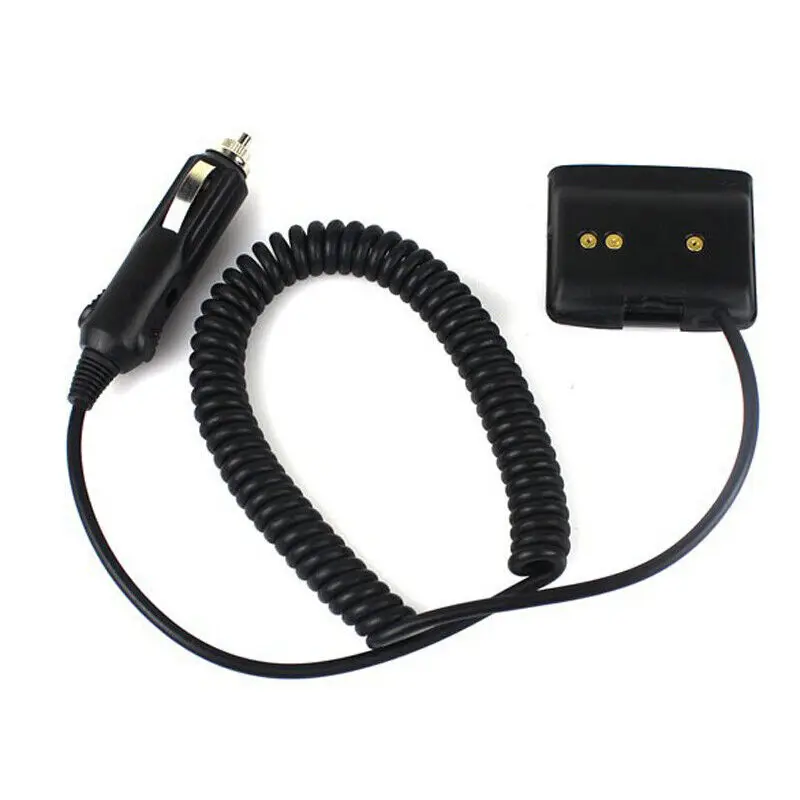 2pcs NEW 12v Car Battery Charger Eliminator Adaptor for Radio Walkie Talkie YAESU VX-6R VX-7R