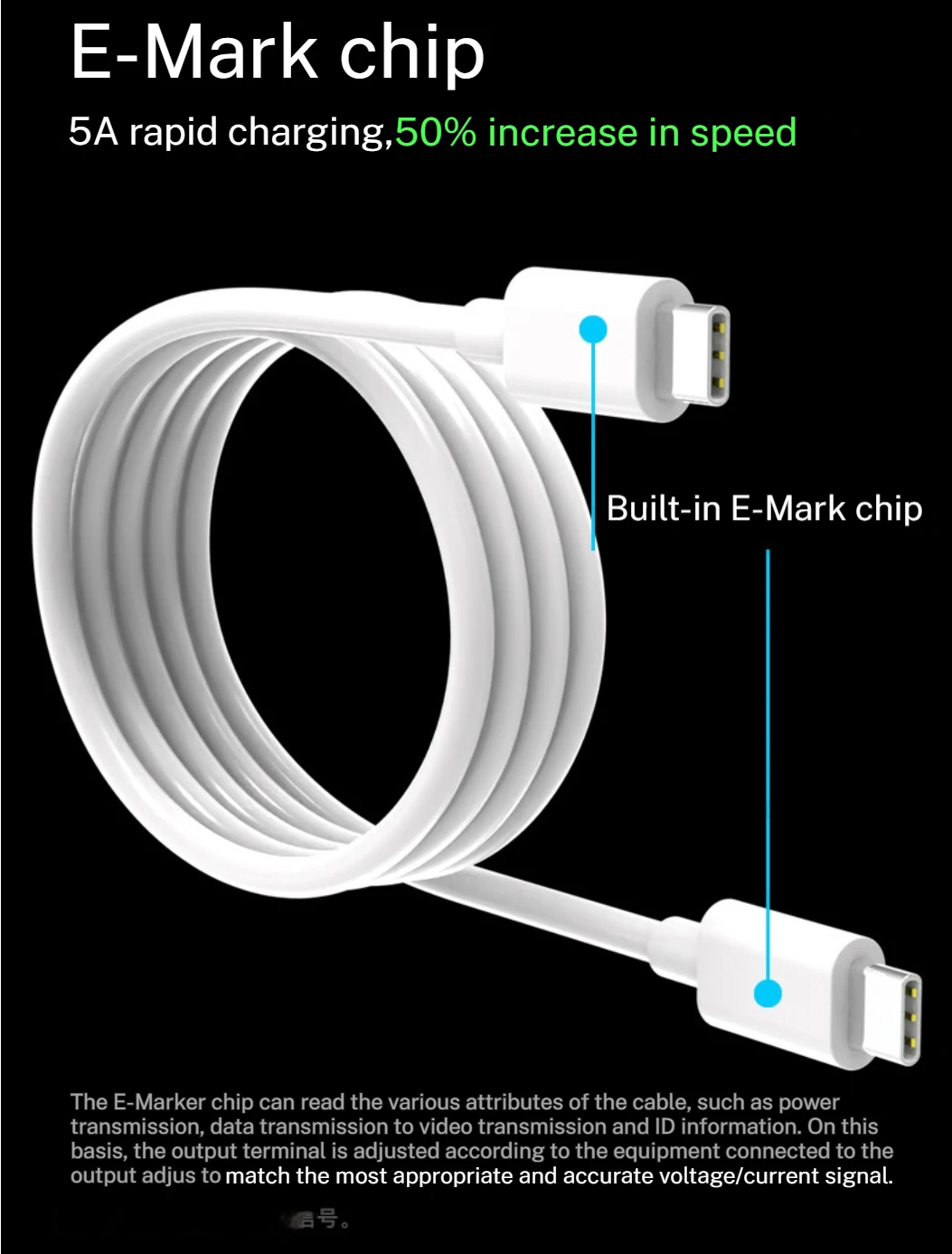 87W USB-C Mobile Phone and Tablet Charger suitable for MacBook Pro/Air 13, 15-inch Power Adapter type-c charging cable +2m cable