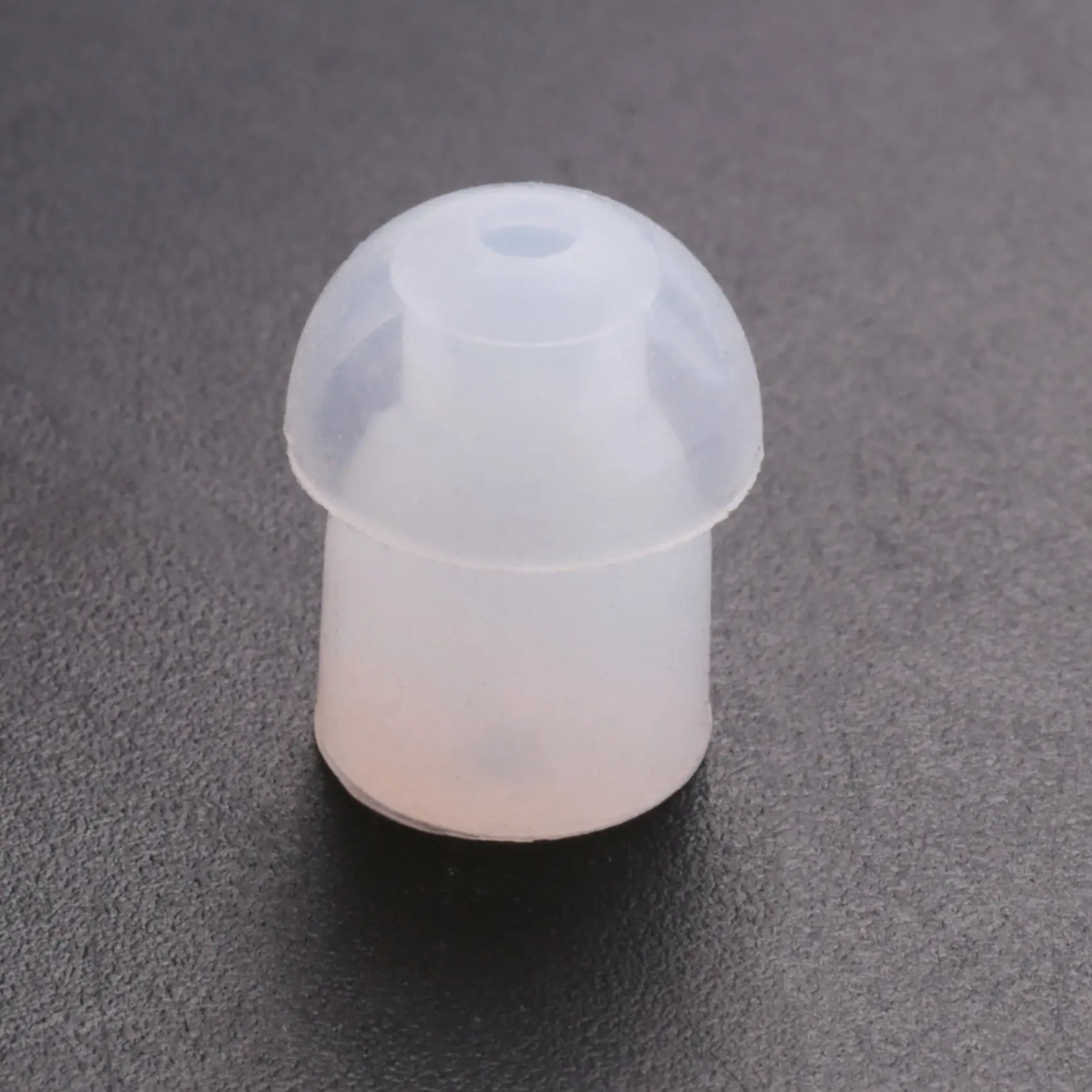 AT08 جديد مستقيم الاستماع فقط شفافة مرنة الصوتية سماعة أذن بأنبوب 3.5 مللي متر سماعة سماعة أحادية جاك لجهاز الاتصال اللاسلكي