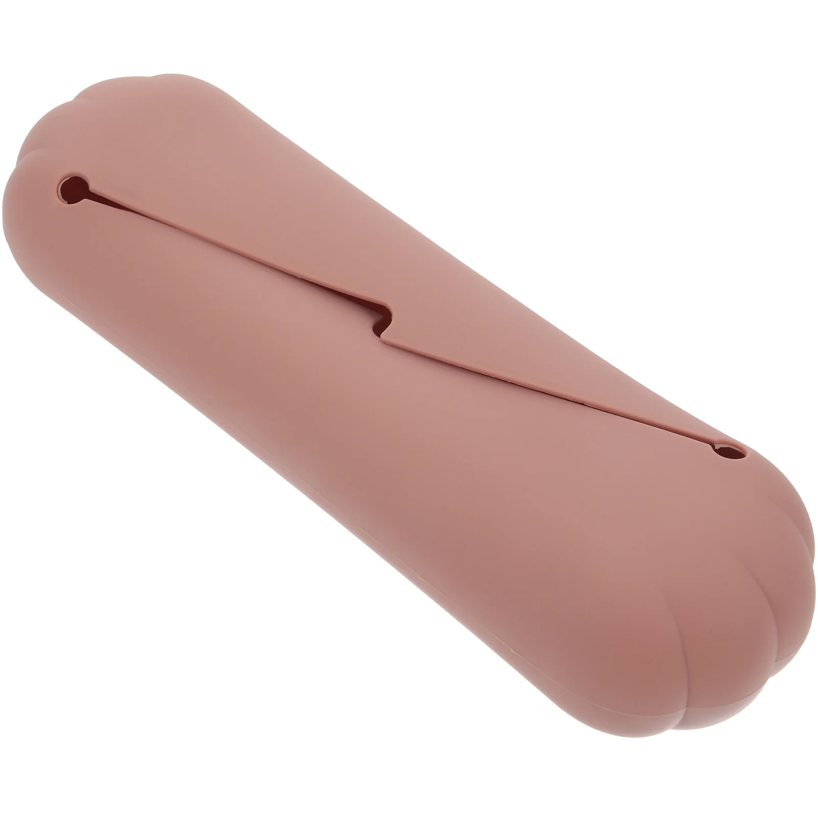 

Silicone Makeup Brush Organizer Case Portable Travel Lightweight Durable Brush Holder Storage Bag for Makeup Tools