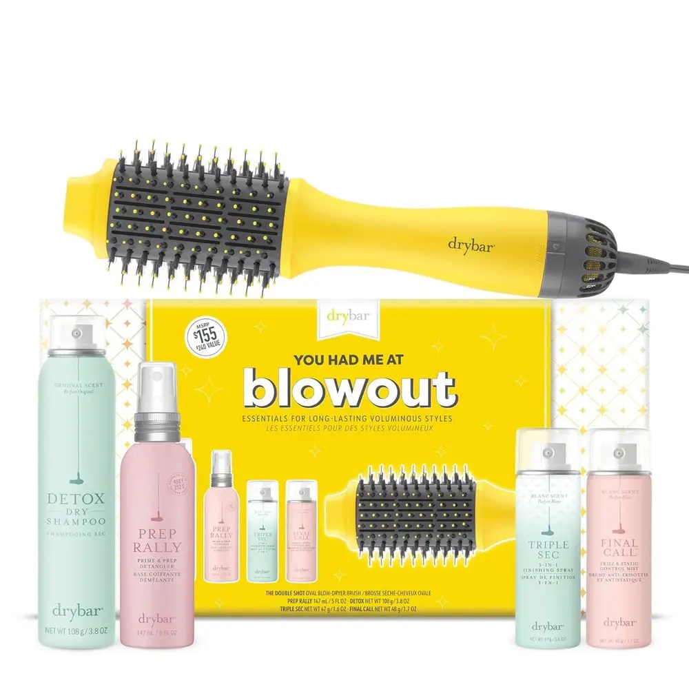 

Ultimate Blowout Kit: Enhance, Prime, Define, Add Texture, and Finish for Lasting Volume and Style