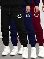 Autumn/Winter Men's Sweatpants Monster Smile Printed Lace-up Sweatpants Men Casual Pants for Daily Wear with Jogging Pants S-3XL