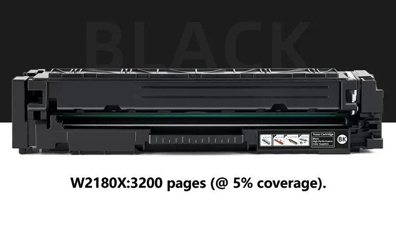 4 pack Compatible for HP3201 MFP 3301 HP Color LaserJet Pro 3201dw MFP 3301sdw toner cartridge W2180X 218X 218A toner with chip