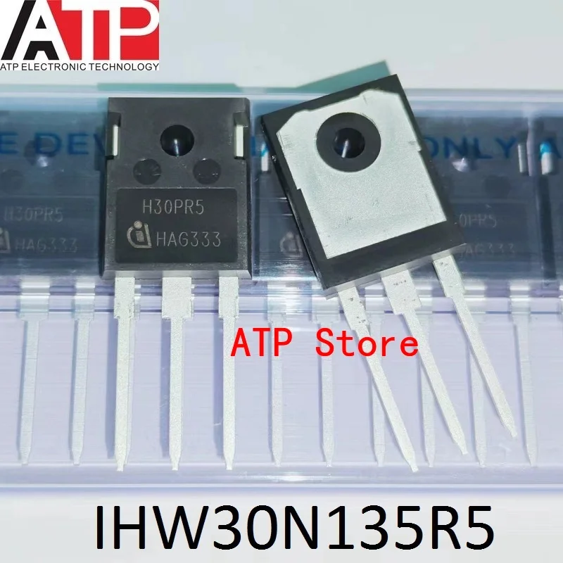 10pcs/lot New Imported Original H30PR5 IHW30N135R5 TO-247-3 IGBT Trench Field Stop 1350V 60A 330W Transistors