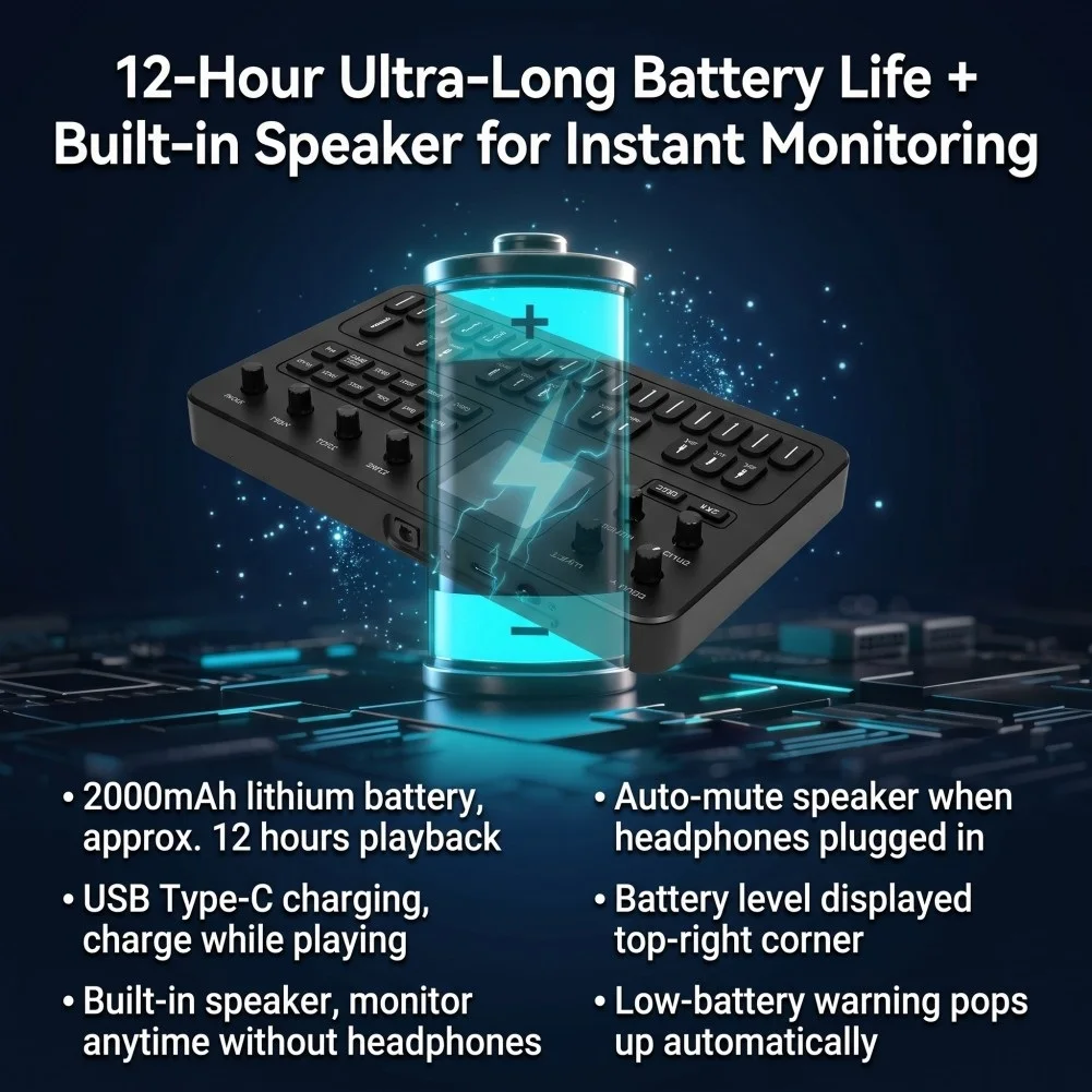 FM1 Portable FM Synthesizer 27 Key Mini Synth 12 Polyphony With For Midi For Music Production Live Performance Electronic