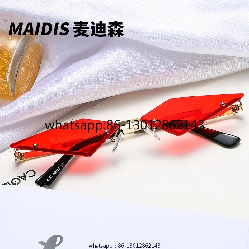 European and American personalized street photography anti-ultraviolet sunglasses