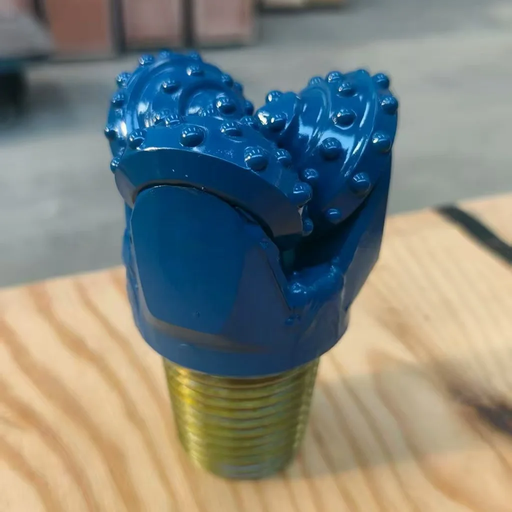 8 Polegada brocas de ferramenta rotativa geotérmica tricone broca forjada peças da máquina de mineração de aço carbono para poço de água