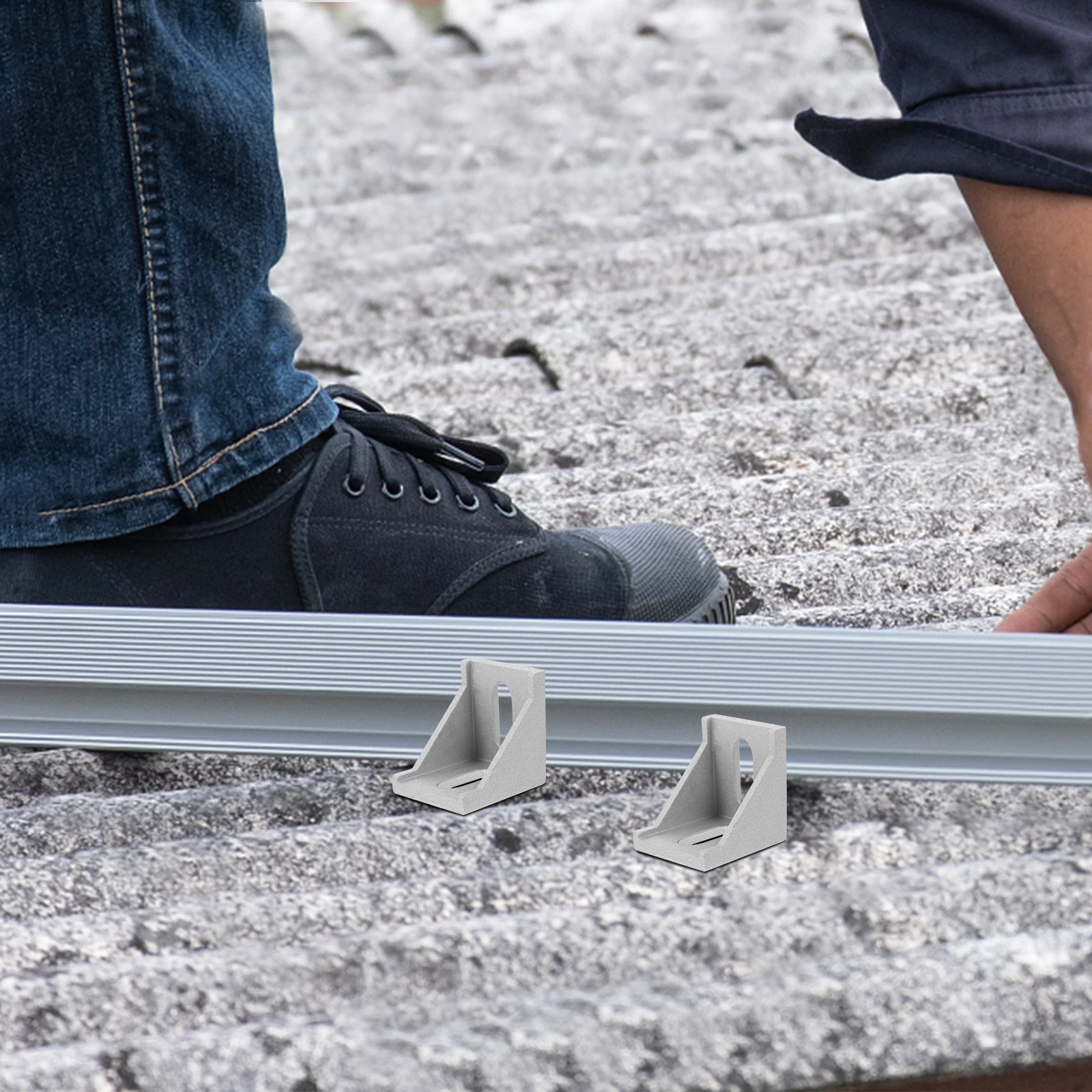 20 قطعة الألومنيوم الشخصي قوس الزاوية 2020 سلسلة L قوس موصل ل 9 مللي متر ثقب السكك الحديدية النتوء السحابات دعم الزاوية اليمنى