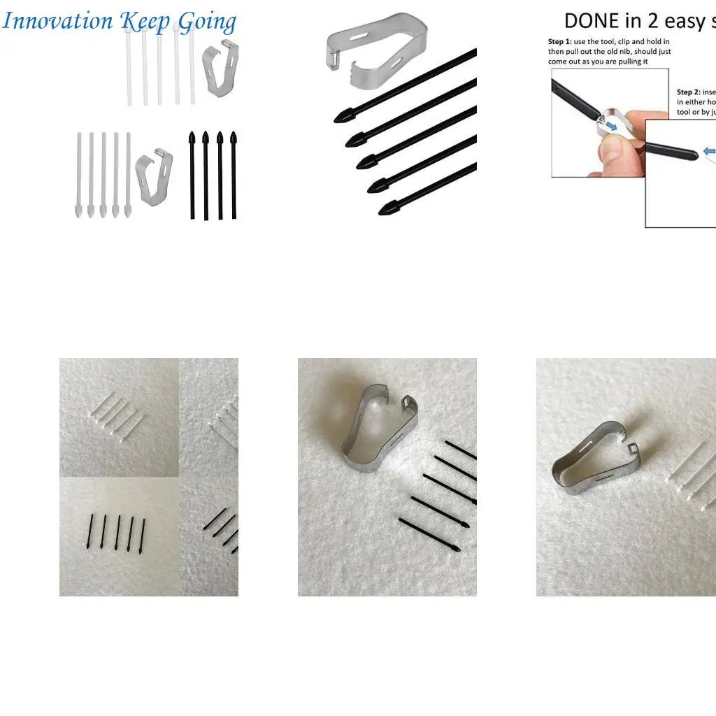 

E65C Complete 5pieces Pen Nibs Защитный набор защищенного зажима для планшетов