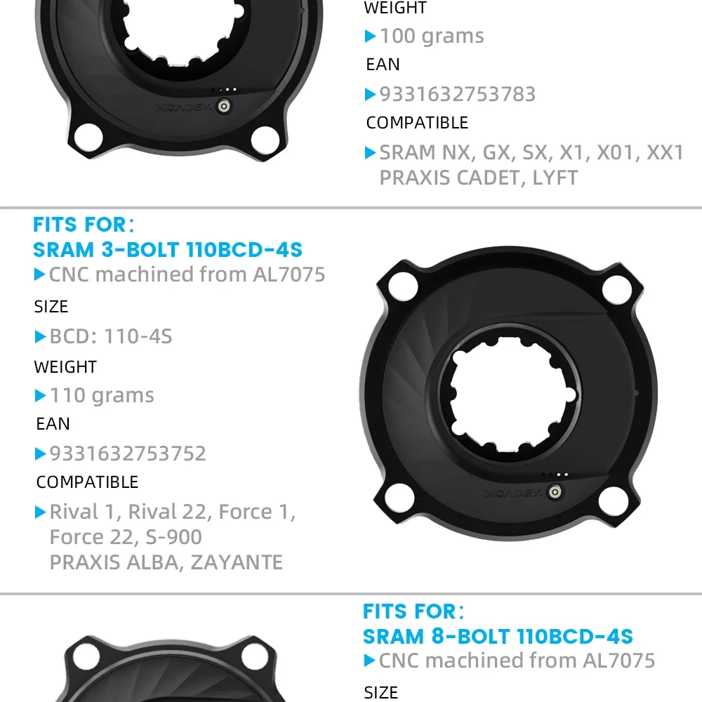 Potenciómetro de araña XCADEY X-POWER – Shimano, SRAM, ROTOR y Easton Potenciómetro de araña XCADEY X-POWER – Shimano, SRAM, ROTOR y Easton